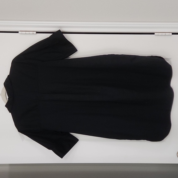 Old Navy black cotton shirt dress in great condition! Classic. Size Medium - Picture 4 of 10